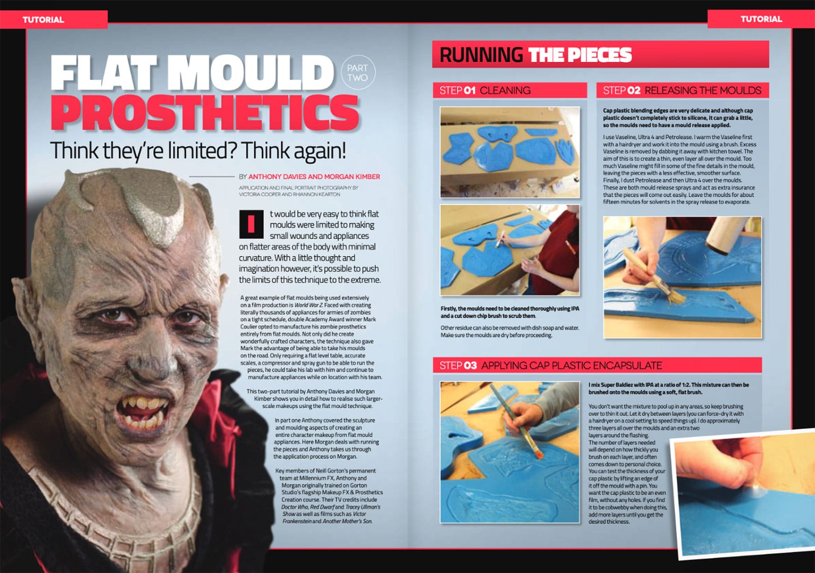 prosthetics magazine issue 10 spread