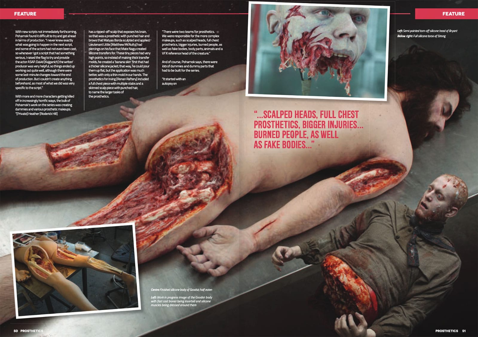 prosthetics magazine issue 12 spread