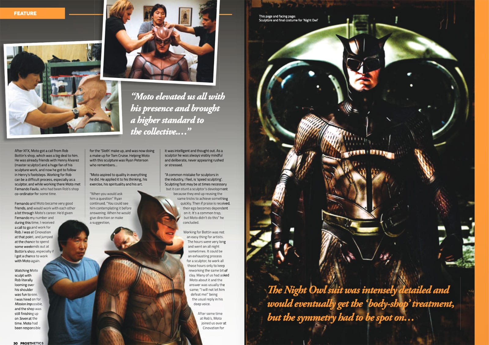 prosthetics magazine issue 2 spread