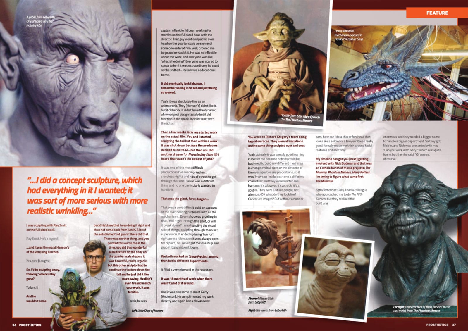 prosthetics magazine issue 5 spread