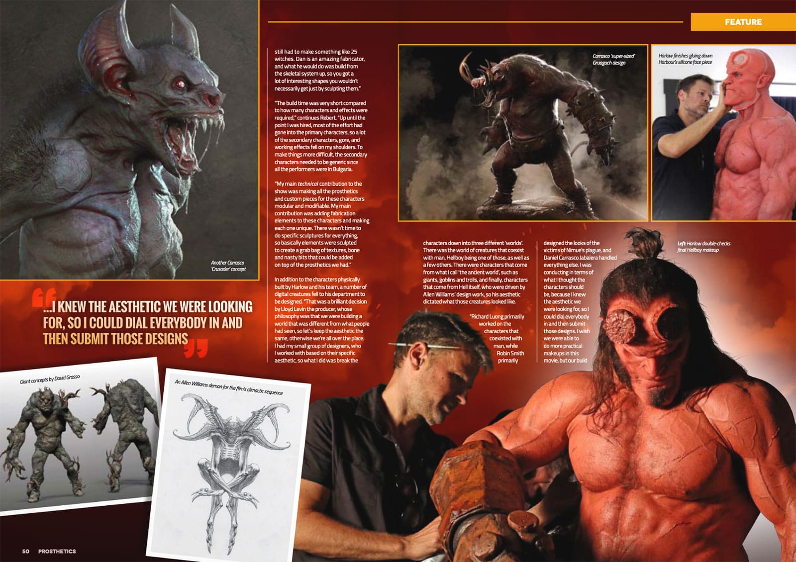 prosthetics magazine issue 15 spread