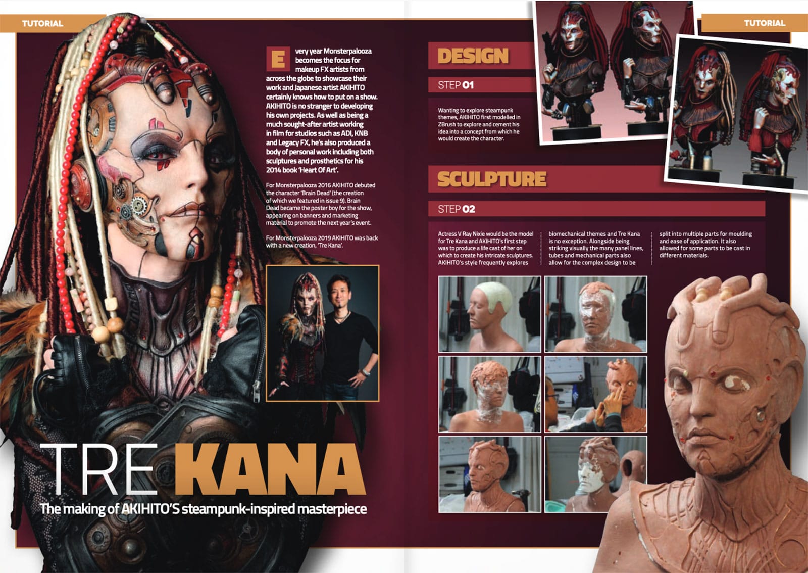 prosthetics magazine issue 16 spread