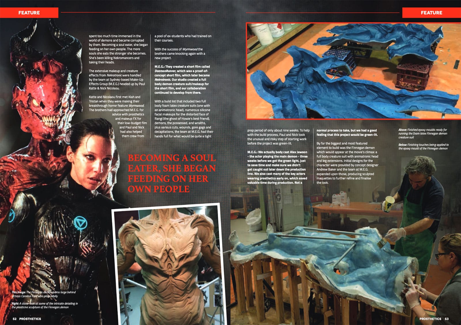 prosthetics magazine issue 17 spread
