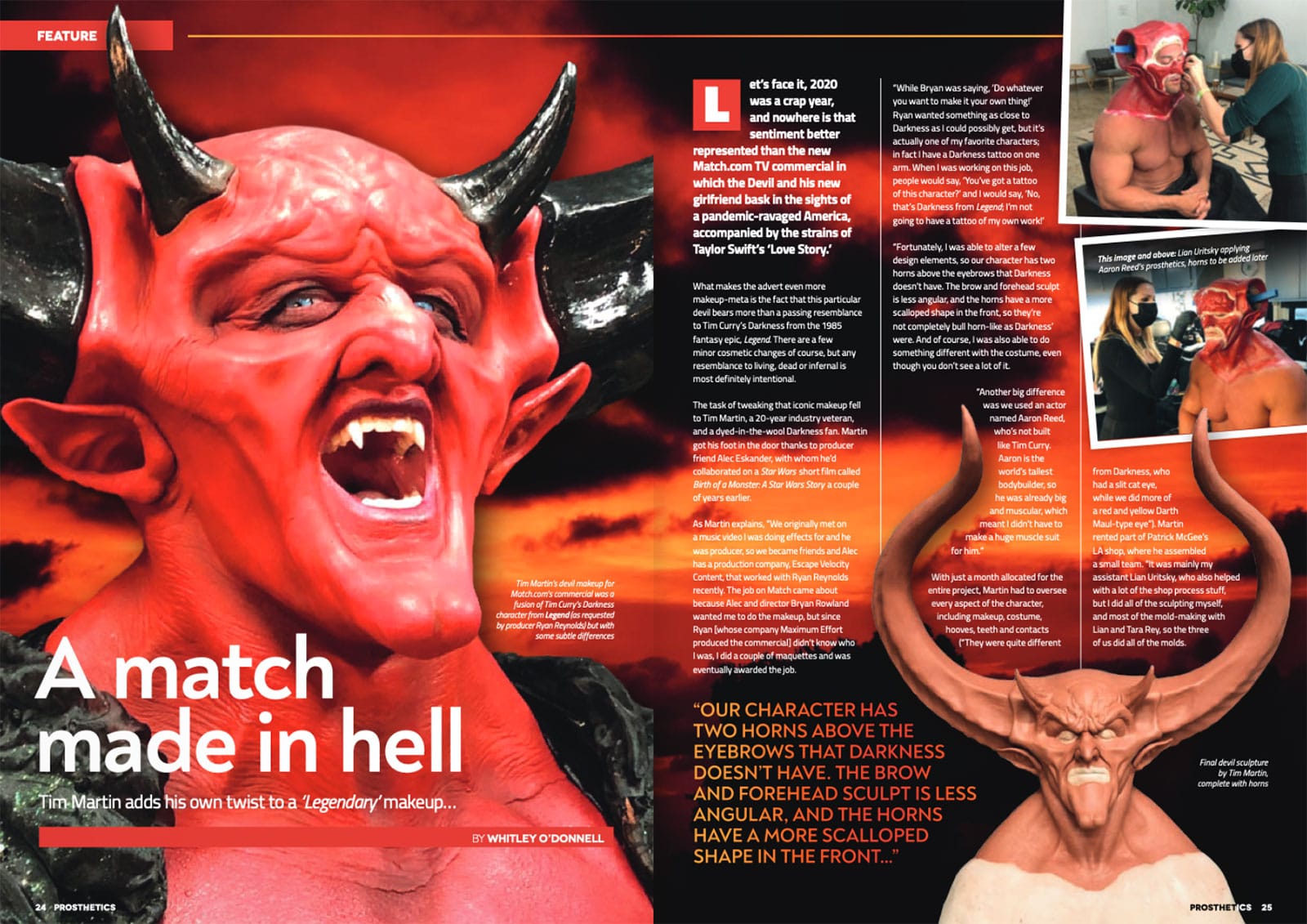prosthetics magazine issue 21 spread