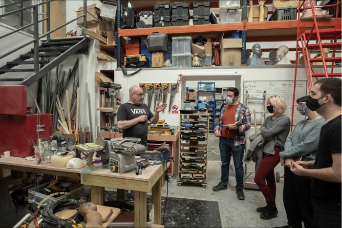neill teaching at millennium fx workshop