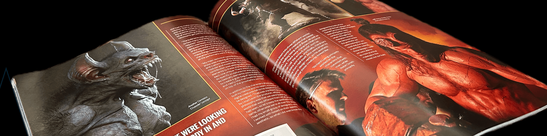 prosthetics magazine spread